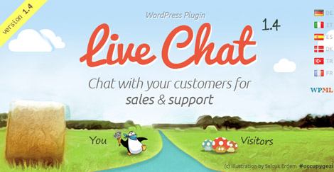 Chat WP - ایجاد سیستم پشتیبانی آنلاین در وردپرس با افزونه Live Chat v1.4