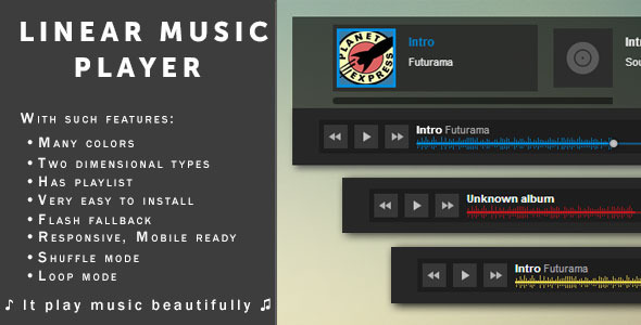 logo590x300 - ایجاد موسیقی آنلاین در وب سایت با اسکریپت Linear Music Player