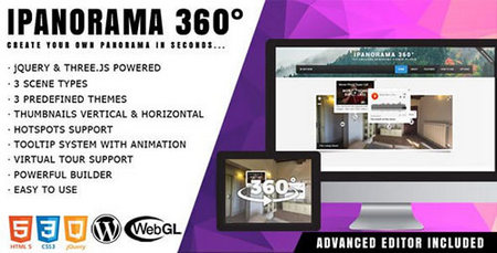 افزونه وردپرس iPanorama 360 – افزونه نمایش تصاویر پاناروما و 360 درجه برای وردپرس افزونه ایی می باشد - افزونه نمایش تصاویر پاناروما و 360 درجه وردپرس