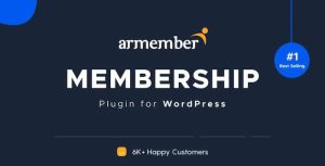 ARMember WordPress Membership Plugin 300x153 - افزونه عضویت ویژه ARMember وردپرس